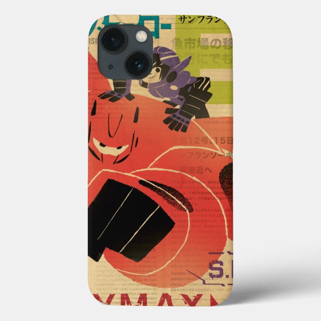 Coques Case-Mate iPhone Propagande Hiro Et Baymax (Verso)
