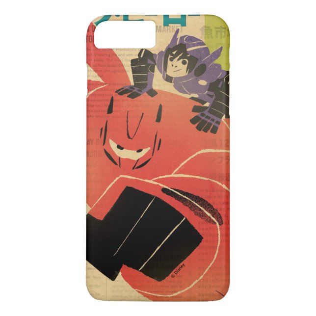 Coques Case-Mate iPhone Propagande Hiro Et Baymax (Dos)