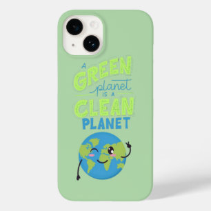Coque Pour iPhone 14 Propulsé par le vert : prospérer avec la nature"