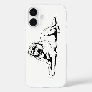 Coque Pour iPhone 16 Protecteur de calme graphique