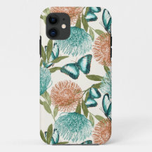 Protecteur de téléphone papillon