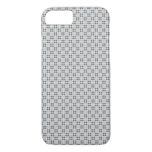 Coque iPhone 7 Protecteur iPhone blanc Micro À damiers