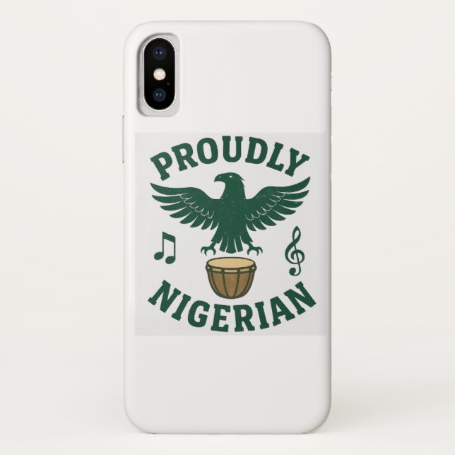 Coques Case-Mate iPhone Proudly Nigerian Case – Bold. Strong. Unapologetic (Dos)