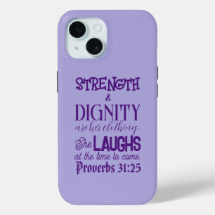 Coque Pour iPhone 15 Proverbes 31 : Dossier téléphonique