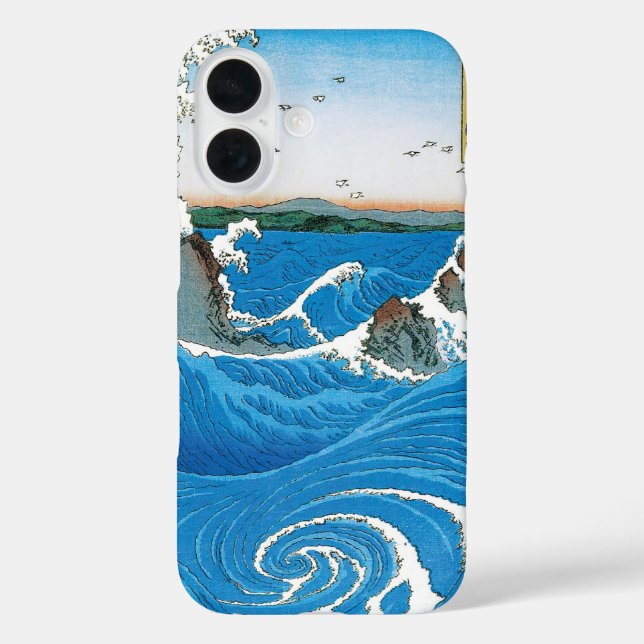 Coques Case-Mate iPhone Province d'Awa, Naruto Whirlpools par Ando Hiroshi (Verso)