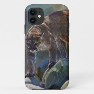 Etui iPhone Case-Mate Prowling Cougar Mountain Lion Art Design