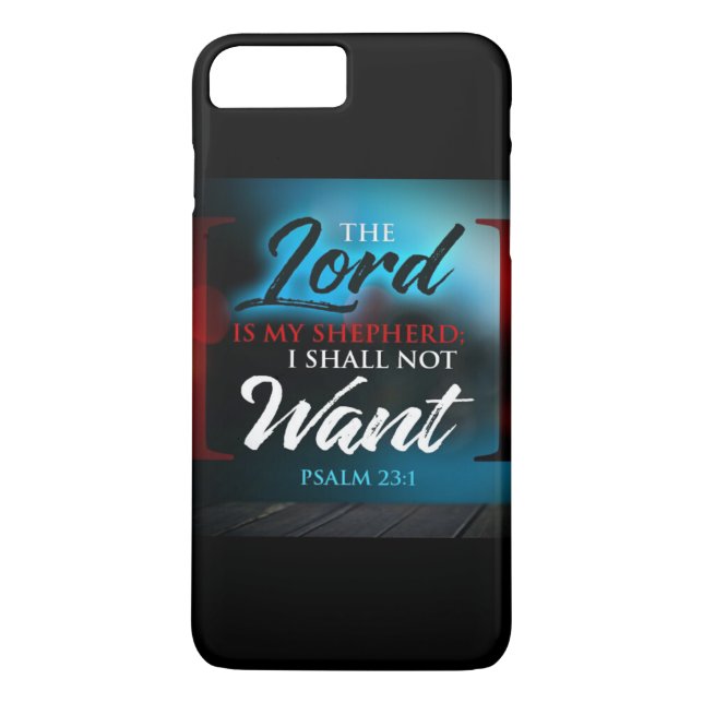 Coques Case-Mate iPhone Psams 23 : Le seigneur est mon Shepard (Dos)