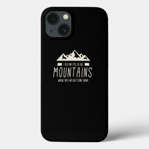 Case-Mate iPhone Case Psaume 121 Montagne Bible chrétienne Verse