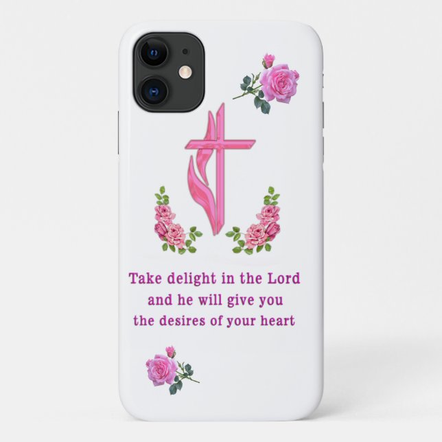 Coques Case-Mate iPhone Psaumes 37:4 (Dos)