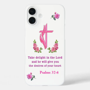 Coques iPhone 16 Plus Psaumes 37:4