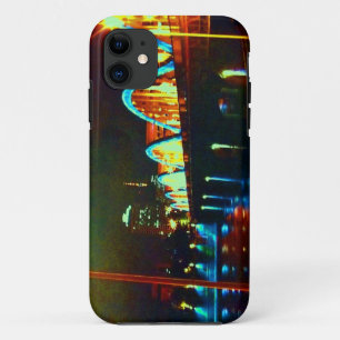 Coque Case-Mate Pour iPhone 🌌 🌉 🌙 Psychedelic City Nightscape Fabrique