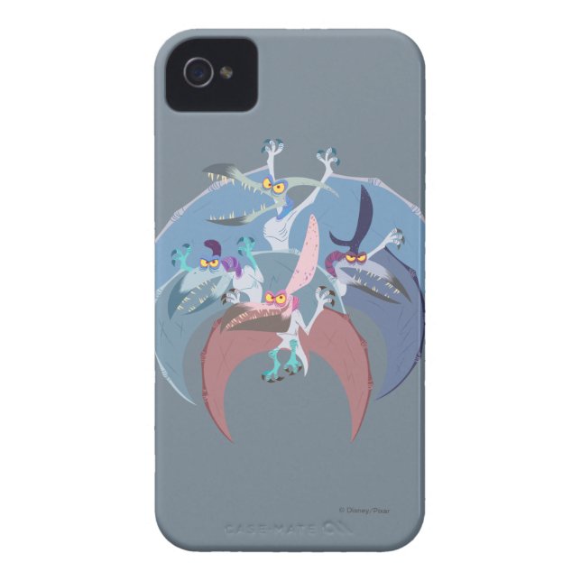 Coques Case-Mate iPhone Pterodactyle Groupe Pile (Dos)
