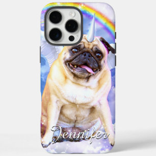 Coques iPhone 16 Pro Max Pug unicorn