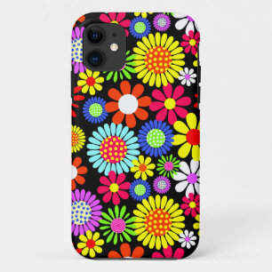 Case-Mate iPhone Case Puissance de fleur hippie de printemps rétro