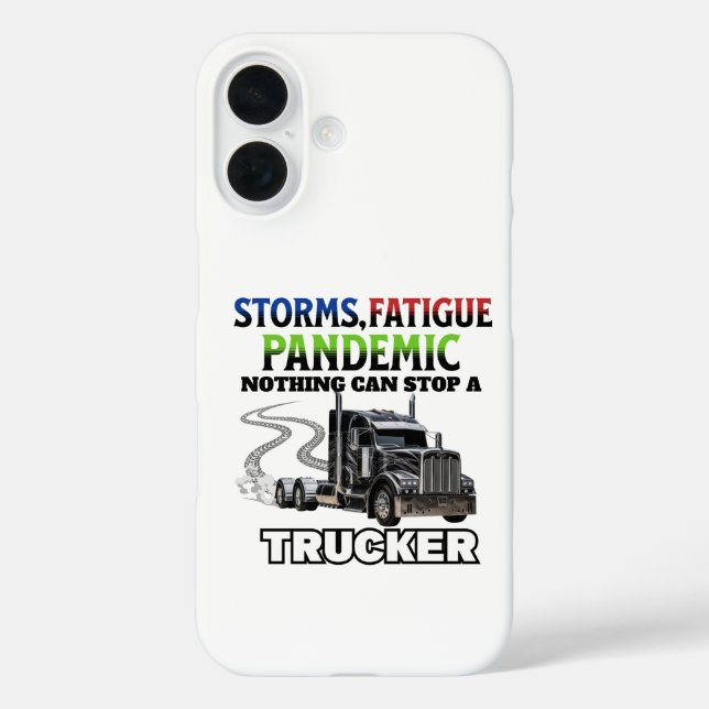 Coques Case-Mate iPhone Puissance de la route de vitesse du camion noir Co (Verso)