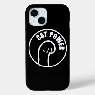 Coque Pour iPhone 15 Puissance du chat