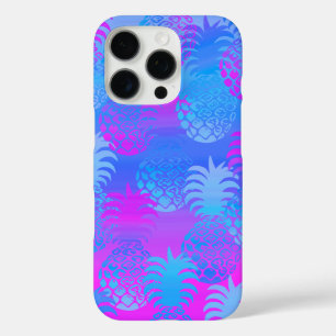 Coques iPhone 16 Pro Pukana Hawaiian Pineappa Sunset Blend Peri