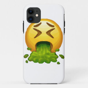 Coque iPhone 11 puking émoji