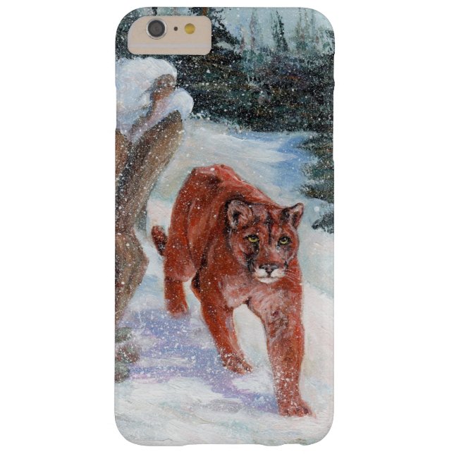 Coques Case-Mate iPhone Puma dans la neige (Dos)