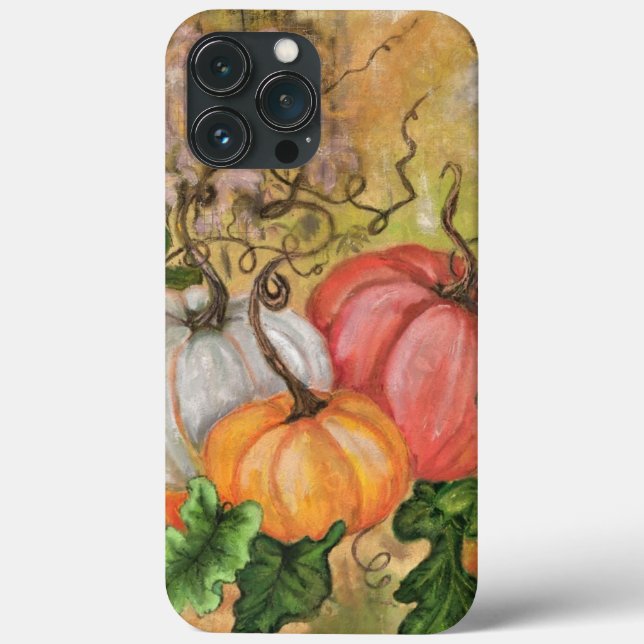 Coques Case-Mate iPhone Pumpkins - Painting - Halloween (Verso)