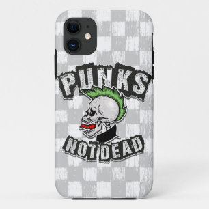 Case-Mate iPhone Case Punks pas mort crâne Mohawk Punk Rock Rocker
