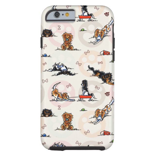Coques Case-Mate iPhone Puppy Playtime In Pour une gâterie (Dos)