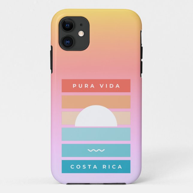 Coques Case-Mate iPhone Pura Vida Costa Rica Beach Sunset (Dos)