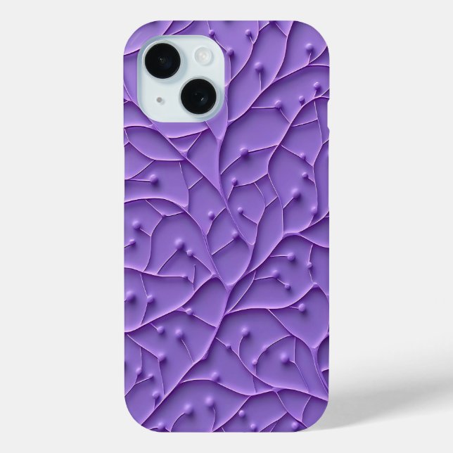 Coques Case-Mate iPhone Purple Aesthetic Feminine iPhone Case Style (Verso)