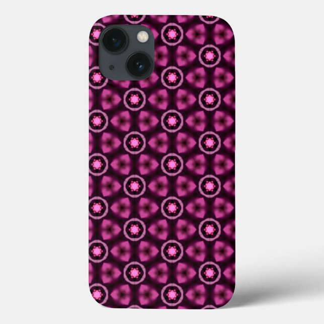 Coques Case-Mate iPhone Purple Berry Geometric (Verso)
