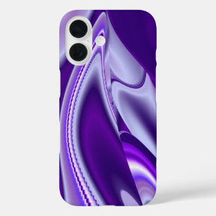 Coque Pour iPhone 16 Purple Dream, Imaginaire Abstrait Rainbow-Art