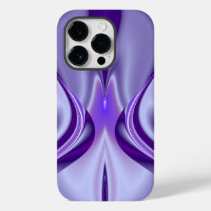 Coque Pour iPhone 14 Pro Purple Dream, Imaginaire Abstrait Rainbow-Art
