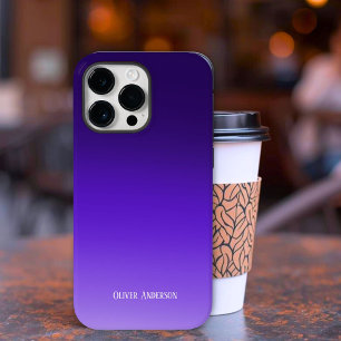 Coque Pour Pour iPhone 14 Pro Max Purple minimaliste