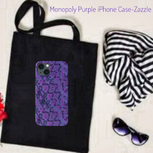 Case-Mate iPhone Case Purple monopoly