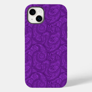 Coque Pour iPhone 14 Plus Purple Paisley