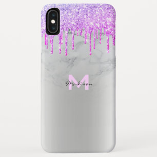 Case-Mate iPhone Case Purple Parties scintillant Drivers Éclats Nom du m