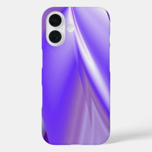 Coque Pour iPhone 16 Purple Snow Dream, Imaginaire Abstrait Rainbow-Art
