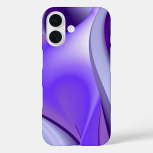 Coques iPhone 16 Purple Snow Dream, Imaginaire Abstrait Rainbow-Art