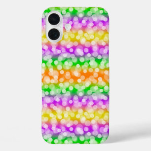 COQUES iPhone 16 PLUS PURPLE VERT ORANGE HALLOWEEN NOIR STRIPES