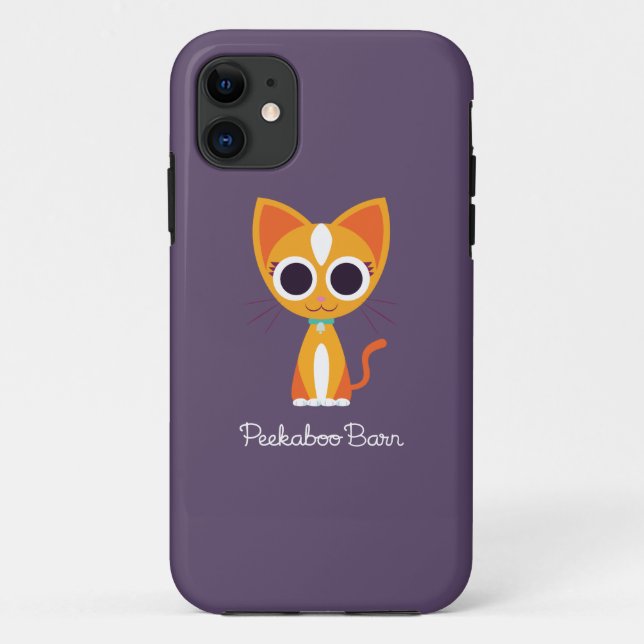 Coques Case-Mate iPhone Purrl le chat (Dos)