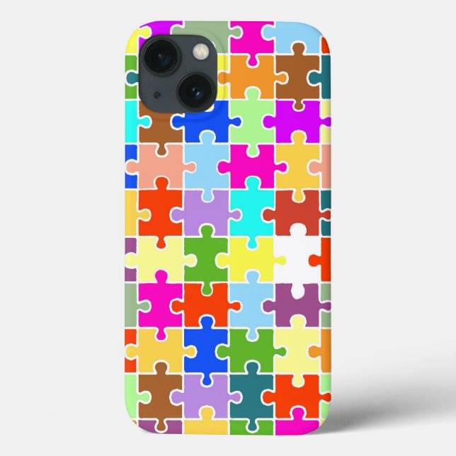 Coques Case-Mate iPhone Puzzle amusant (Verso)