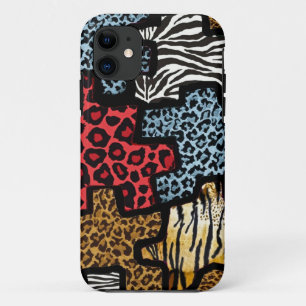 Coques Pour iPhone Puzzle Rockabilly Impression Animale RAB