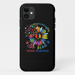 Case-Mate iPhone Case Puzzle Sunflower Be Kind Autism Awareness Support