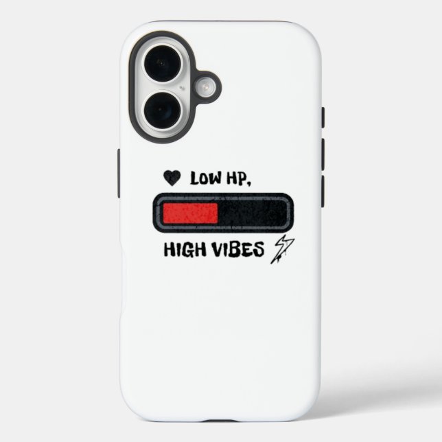 Coques Case-Mate iPhone PV bas, Vibes élevées mème drôle (Verso)