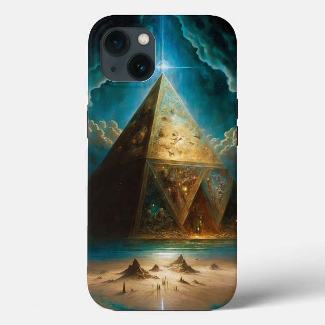 Coques Case-Mate iPhone Pyramide mystique Art Visionnaire (Verso)