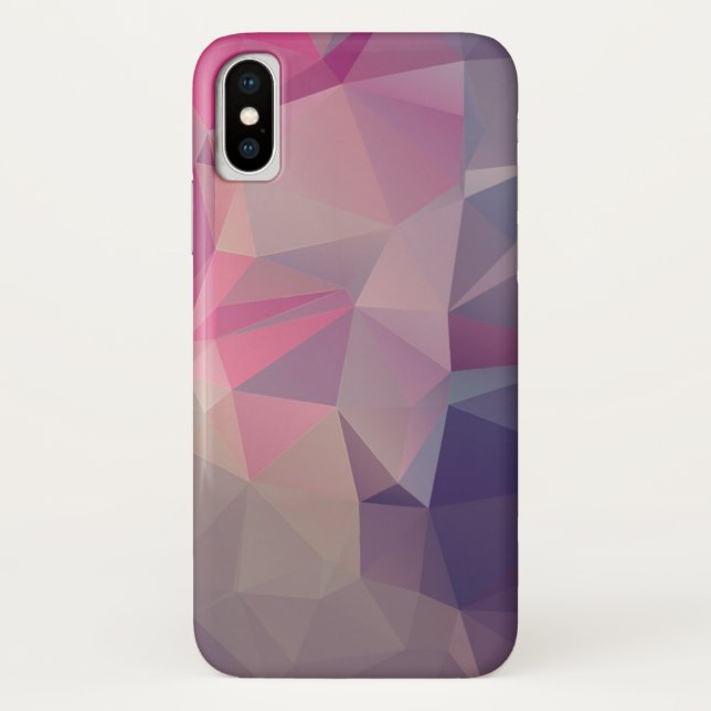 Coques Case-Mate iPhone Pyramide rose violet Abstrait Motif Art (Dos)