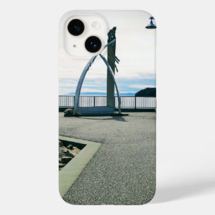 Coque Pour iPhone 14 quai de village grande-bergeronnes