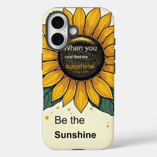 Coque Pour iPhone 16 quand vous ne trouvez pas la susshine