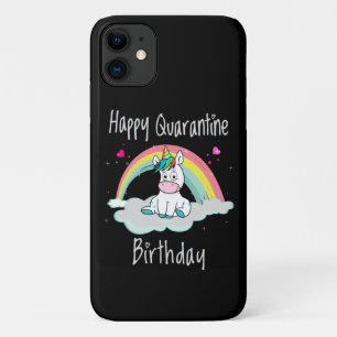 Case-Mate iPhone Case Quarantine Anniversaire Unicorn arc-en-ciel