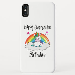 Case-Mate iPhone Case Quarantine Anniversaire Unicorn arc-en-ciel