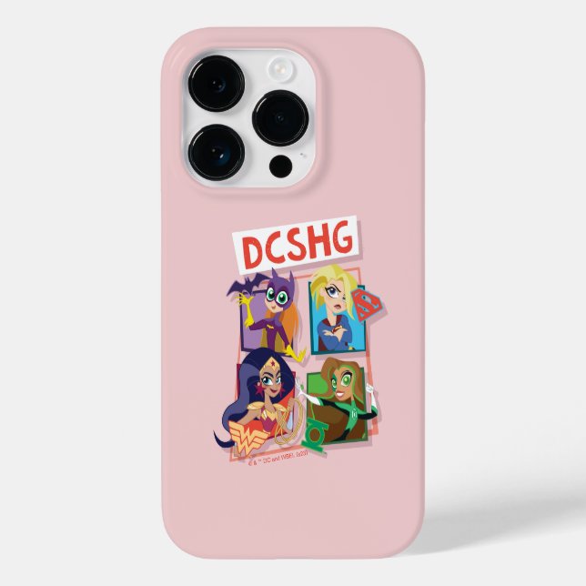 Coques Case-Mate iPhone Quartet Filles DC Super Hero (Verso)